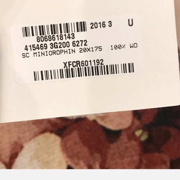 Gucci Blooms Floral GG logo Reversible Wool Scarf BNIB NWT - Picture 2 of 10